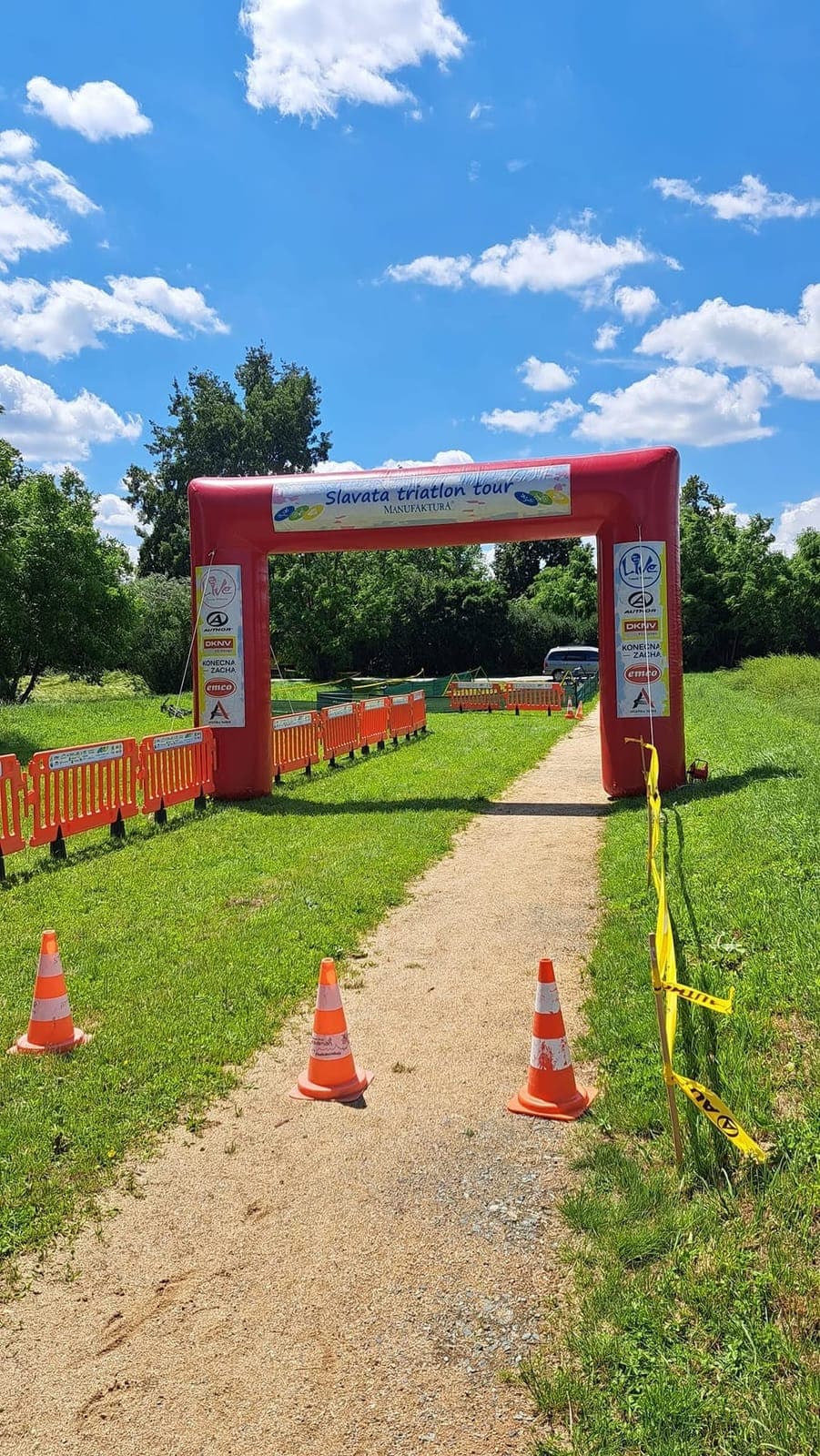 Duatlon, na jehož pořádání jsme se podíleli