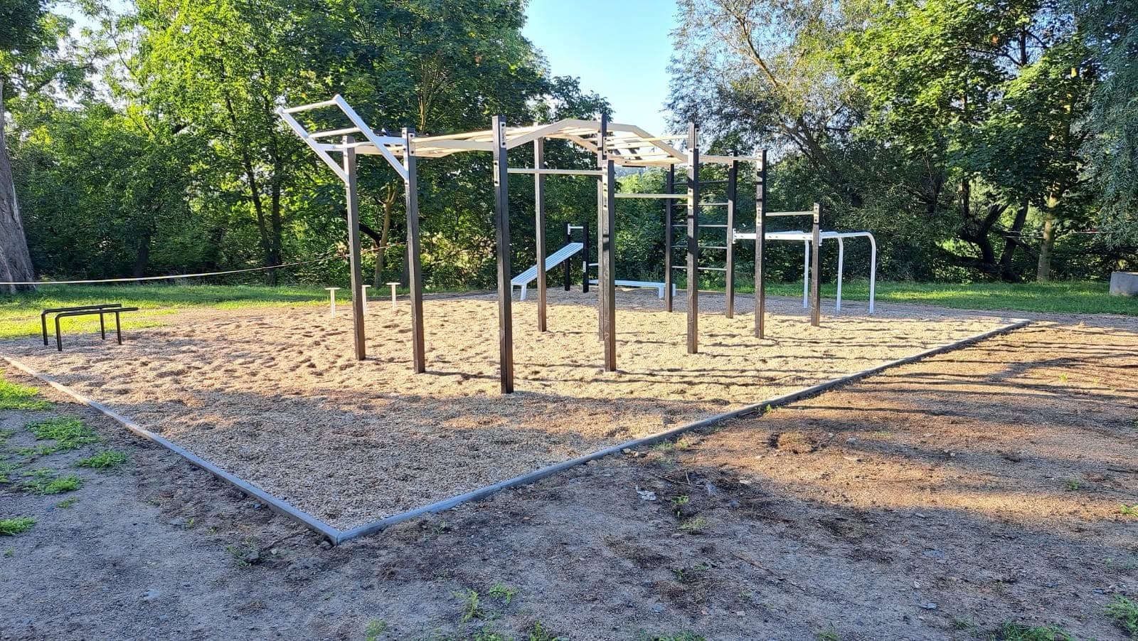 Workoutové hřiště z participativního rozpočtu